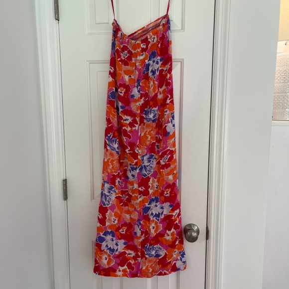 L Space Mia Floral Sarong Cover Up Skirt - Picture 3 of 5